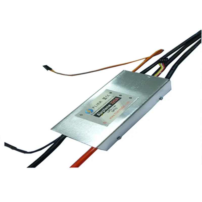 FLIER 320A ESC 3-16S ESC High Voltage Brushless Speed Controller with USB Program Cable for Air-plane U-AV