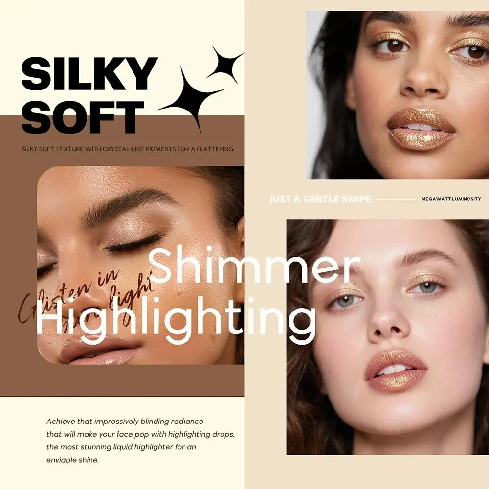 Long Lasting Lipstick Moisturizing Waterproof Non Transfer Shimmer Pearlescent Glossy Lip Gloss