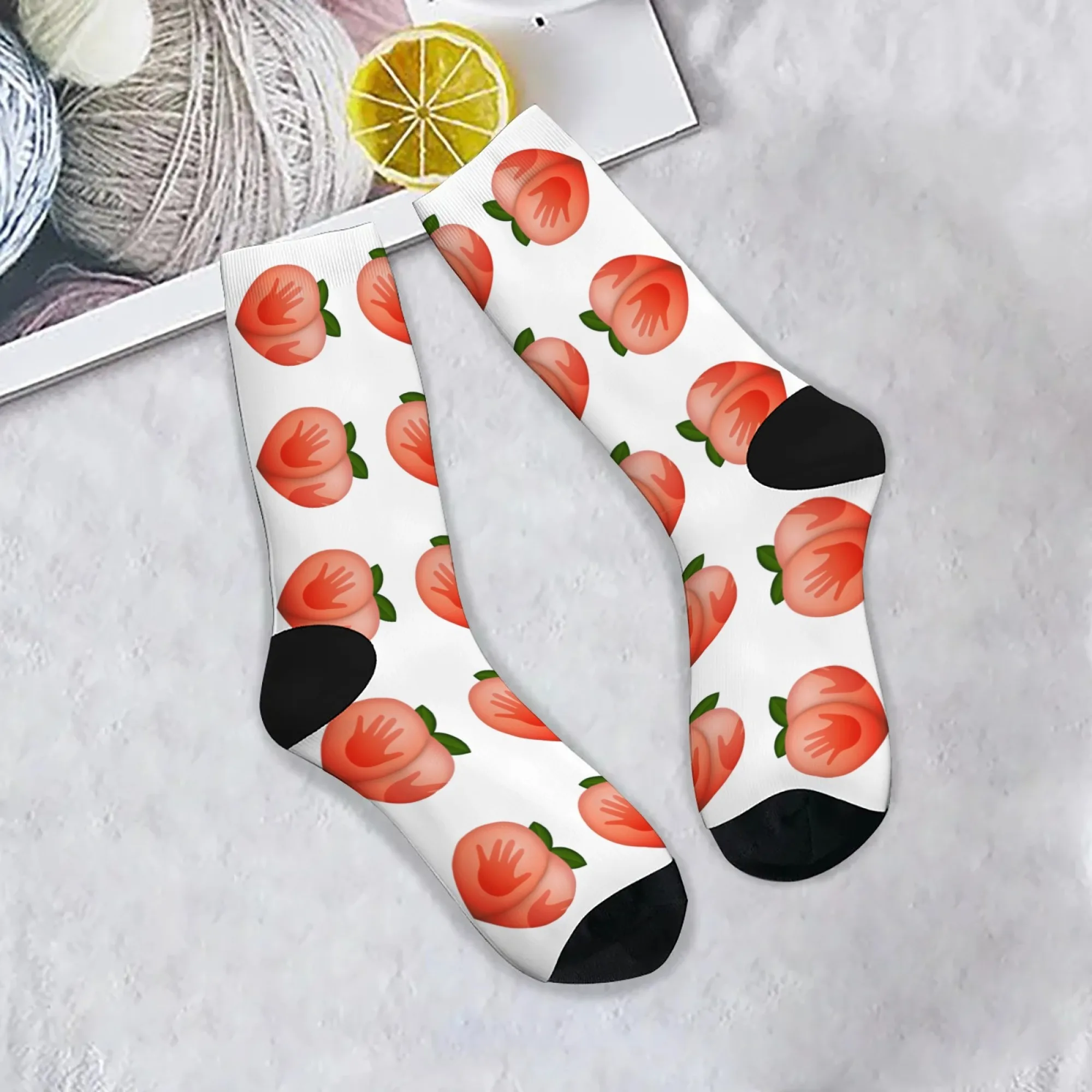 

Sexy Peach Butt Novelty Funny Socks Casual Sports Fashion Men's Socks Harajuku Style Street Hip-Hop Happy Socks Crazy Party Gift