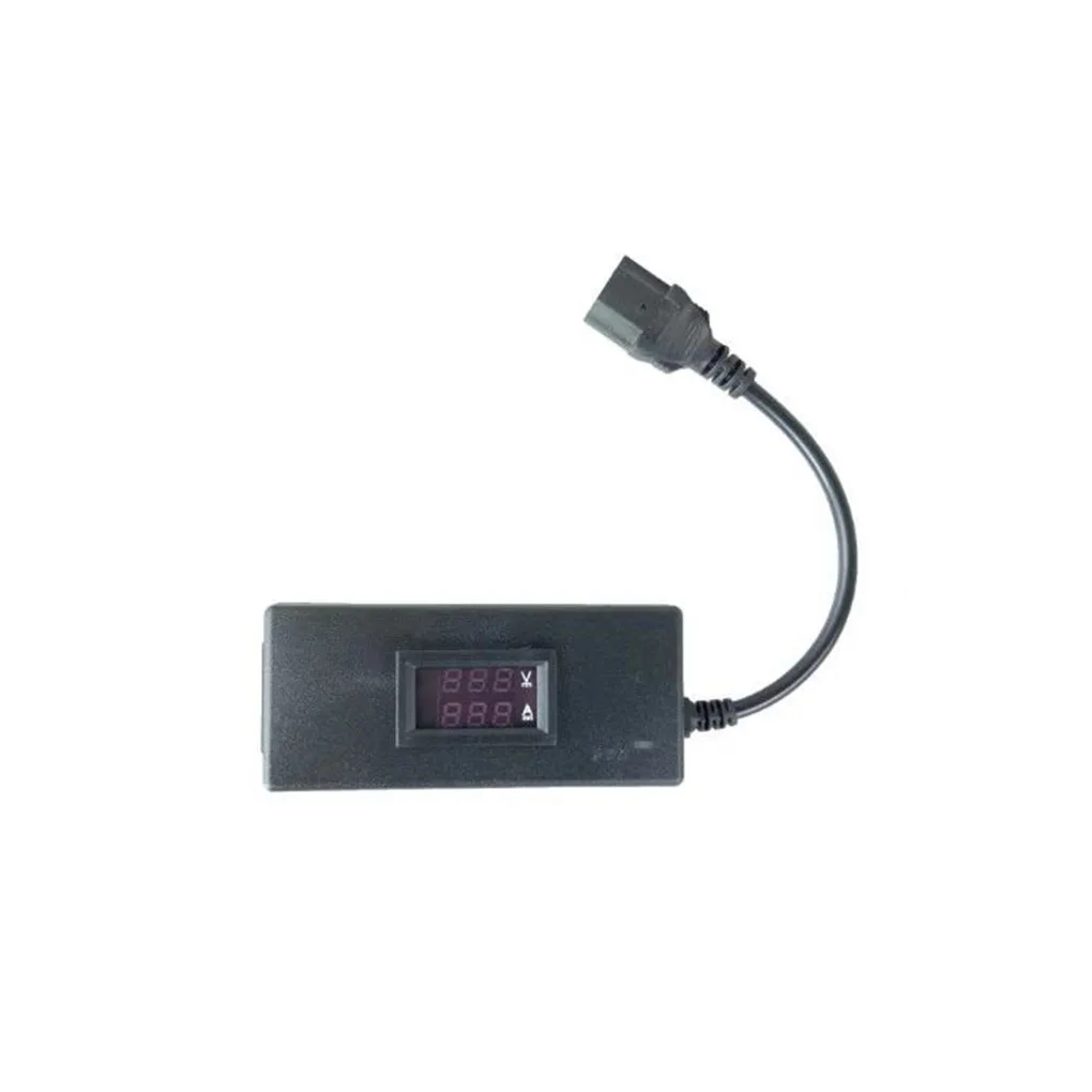 Charge Detector Volt Ampere Meter Black Battery Capacity Tester Car Scooter Tools Components Parts Maintenance