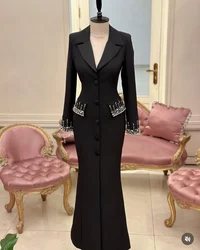 Customized Modern Style Jersey Mermaid V-neck Midi Dresses Prom Dresses Pastrol Unisex Chinese Style Formal Casual Simple Fashi