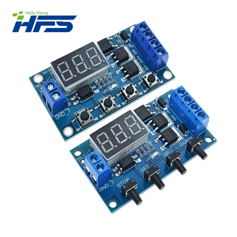 Circuit imprimé de minuterie numérique pour touristes, contrôle de la synchronisation, minuterie de subvention, minuterie de certes, bricolage technique, MOS, LED, DC, 12V, 24V