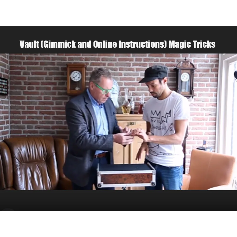 Vault (Gimmick and Online Instructions) Magic Tricks Magica Box Professional Magicina Stage Illusions Gimmick Props