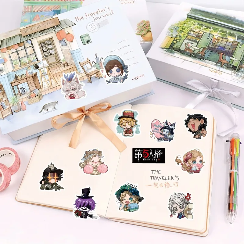 100枚入り 漫画風 個性的なアイデンティティV クリエイティブな落書き風 デコレーションステッカー