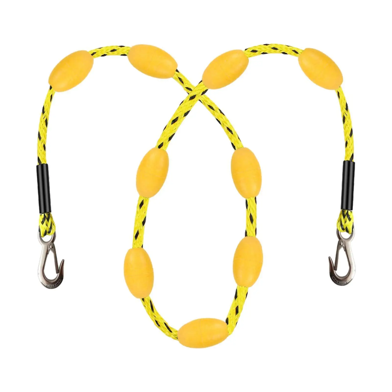 Float Rope Watersport Accessory Heavy Duty Tow Rope Tubing Harness for Inflatable Boat and Water Ski
