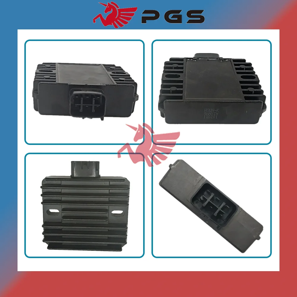 Pgs Hisun 500cc Hs500 Massimo Atv Quad Utv Spanningsregelaar Gelijkrichter 32100-058-0000 Lu021795 Sh678a 4xy-81960-00