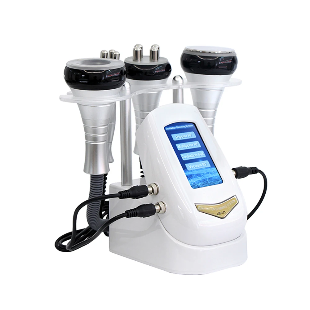 Máquina de Cavitación 4 en 1 AOKO, Ultrasonido 40k, Radiofrecuencia, Vacío, Liposucción, Pérdida de Peso, Adelgazamiento, Reafirmación y Levantamiento de la Piel