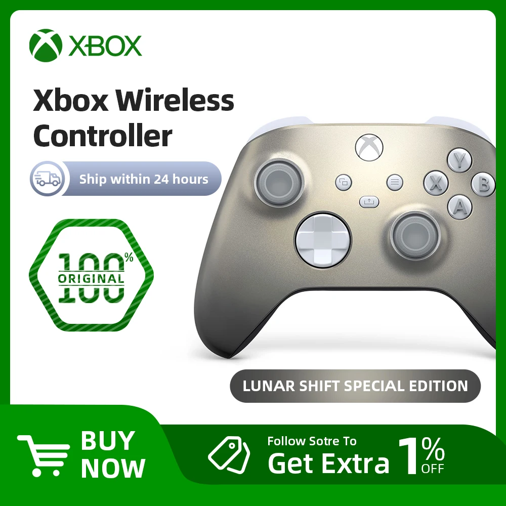 Microsoft Xbox Wireless Controller – Lunar Shift Edition: Een Gedetailleerde Beoordeling voor Gamers in Nederland