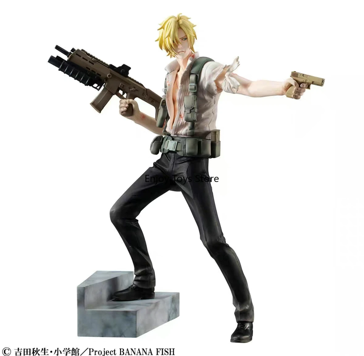 متوفر: مجسم MegaHouse (MH) على شكل سمكة الموز والرماد الوشق