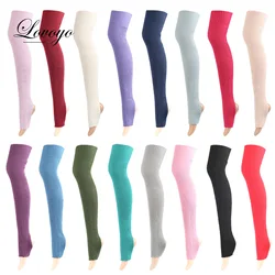 1 Pair Women Girls Leg Warmers Socks Long Footless Socks Winter Autumn Dance Ballet Stocks