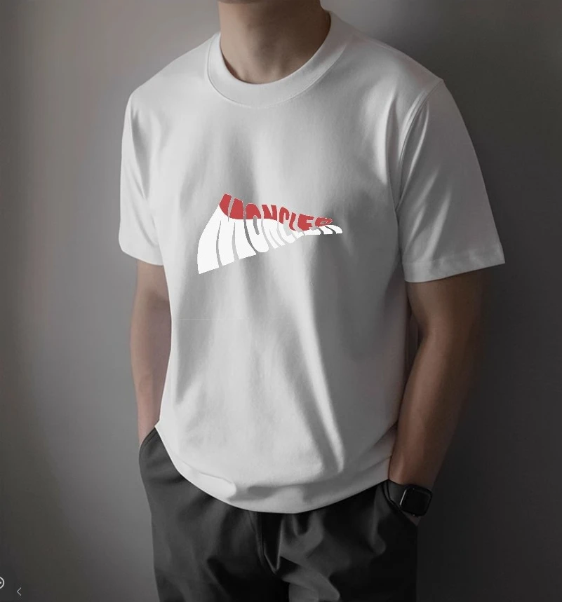 

Summer New Trendy Brand High-quality Letter Printing High-quality Men's and Women's Comfortable Round Neck Short-sleeved T-shirt