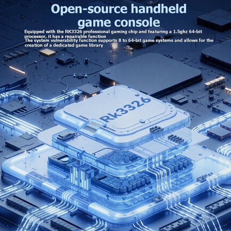 

Портативная игровая консоль B50B-RF35H с 3,5-дюймовым IPS-экраном, Wi-Fi, 22000+ играми и поддержкой более 30 эмуляторов