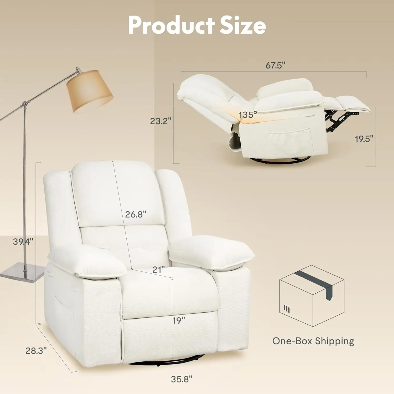 Thumbnail 2 - #3 Latest Swivel Lounge Chairs Offers