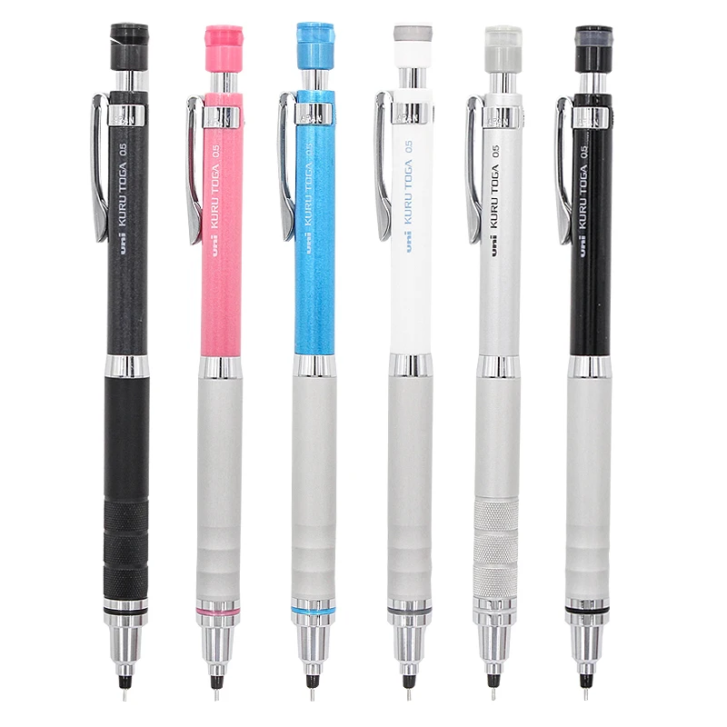 

Japan Mitsubishi Metal Handshake Automatic Pencil M5-1012/M5-1017 0.5mm Rotary Lead Lead Cute Mechanical Pencil School Supplies