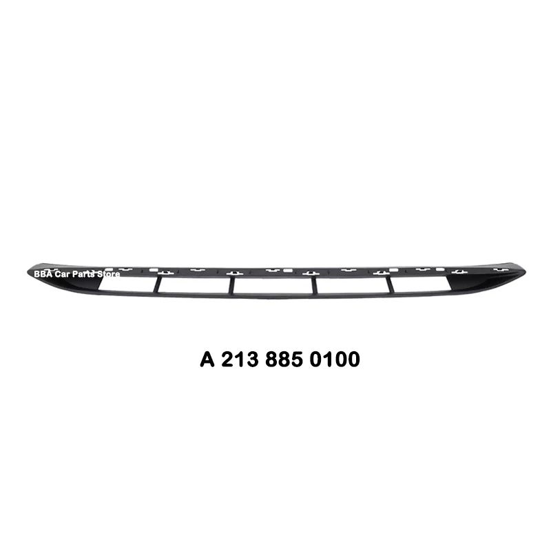 A2138850300 A2138850100 For Mercedes Benz E Class W213 E200 E350e E400 Front Bumper Spoiler Chrome Chromium Trim