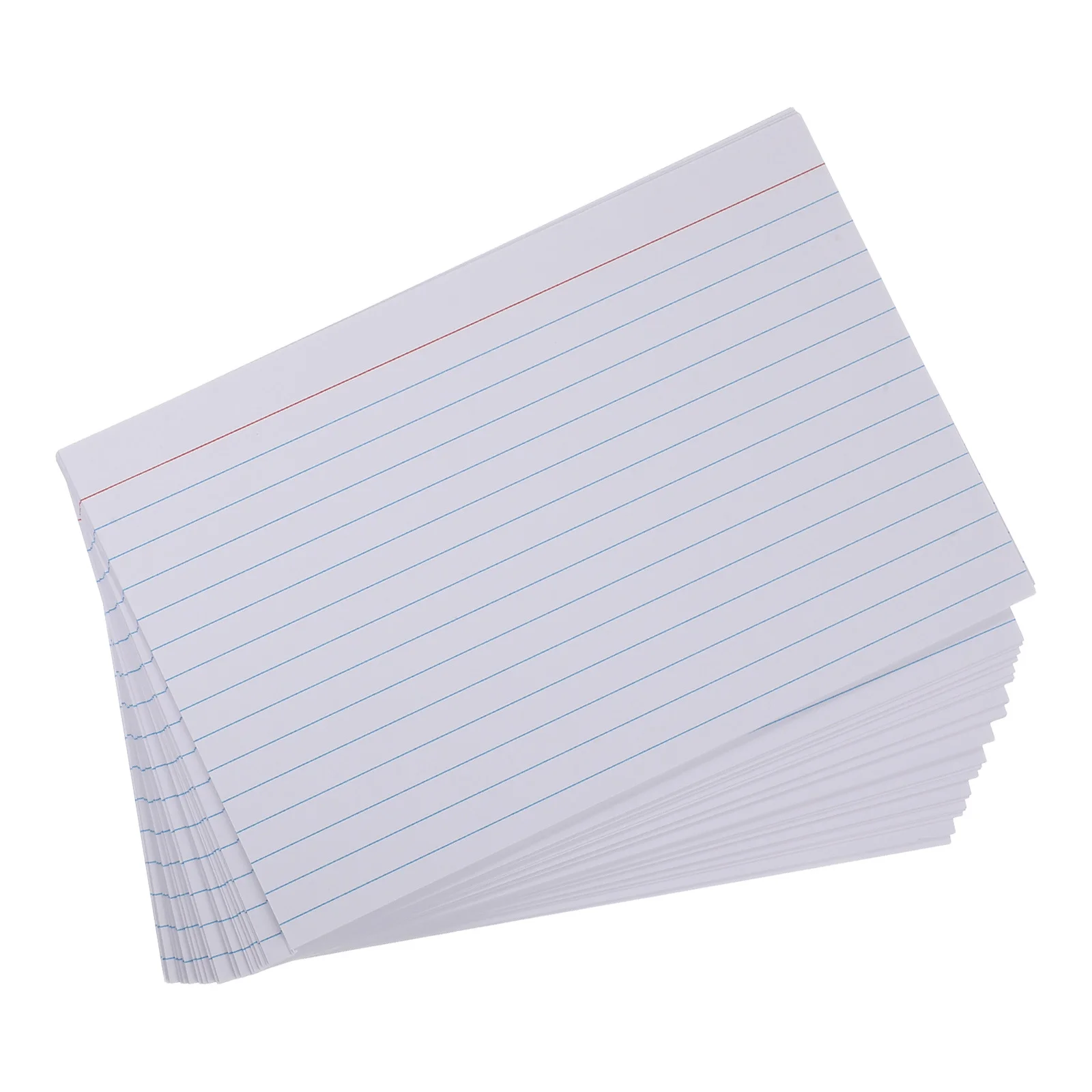 

200pcs Index Cards Lined Blank Notepaper For Students Study Flashcards Note Taking Portable School Office Supplies