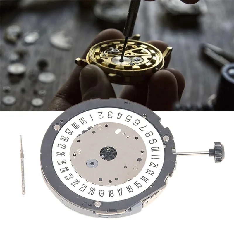 حركة 6S21 حركة ساعة كوارتز عالية الدقة مع مقود وتقويم واحد لـ MIYOTA