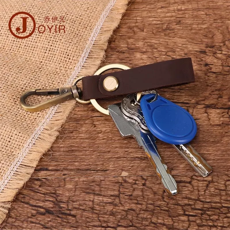 Luxury key wallet genuine leather Men Keychain for Cars Organizer Holder Fashion High Quality Designer Creative Gift Key Rings