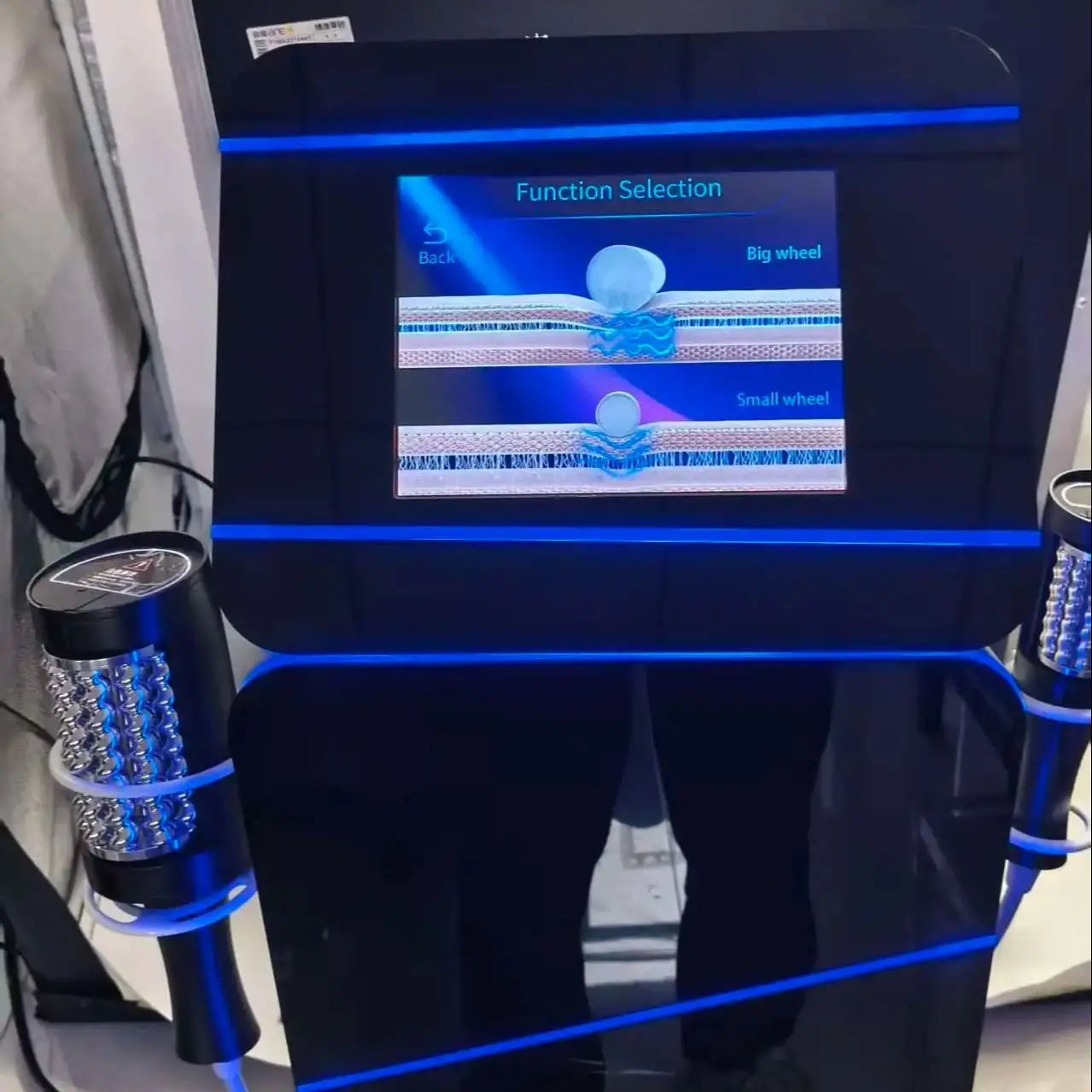 

Roller Electromagnetic Stimulation Slimming Machine RF Muscle Sculpting Body Device