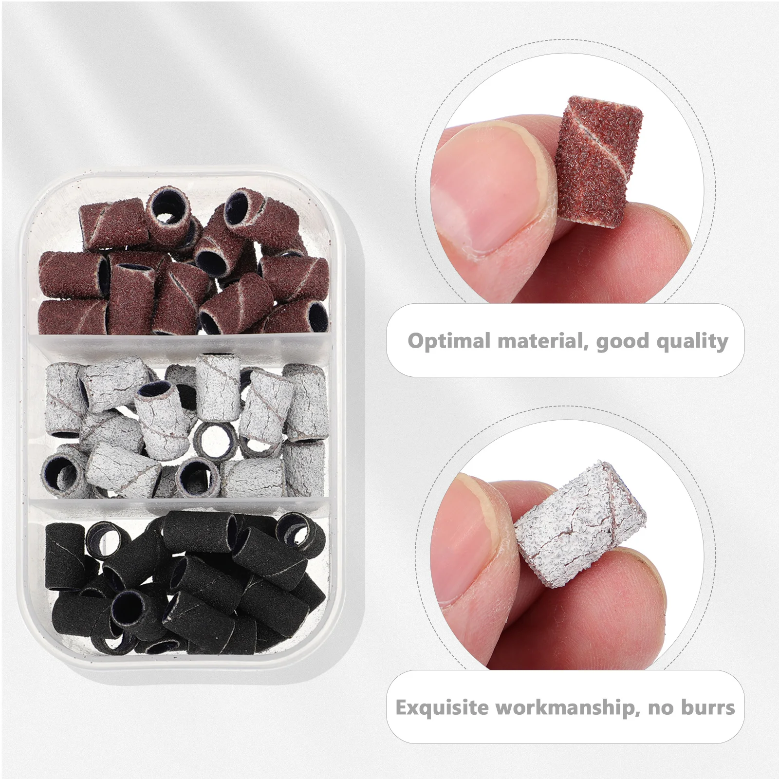 

Manicure Polishing Rings Nail Drill Head Nail Drill Accessories Nail Drill Grinding Tool Nail Art Tools