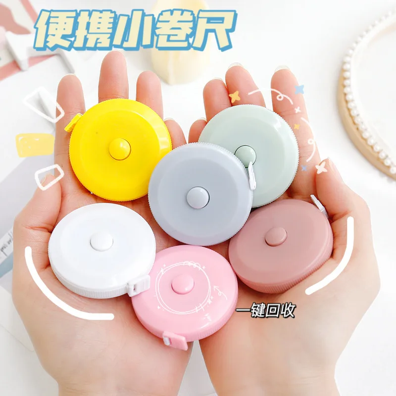 Mini tape measure portable student meter ruler soft ruler measuring BWH legs waist chest measurement clothing ruler