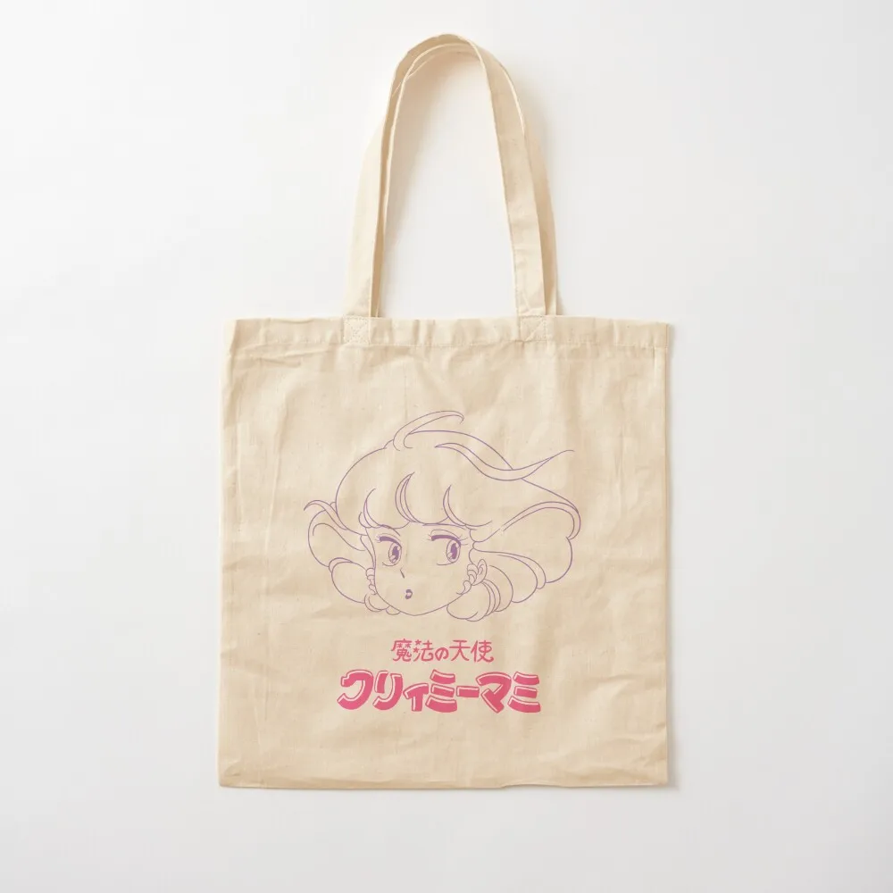 

Creamy mami face logo Tote Bag eco pack tote bags cloth bags Canvas Reusable bags Canvas Tote Bag