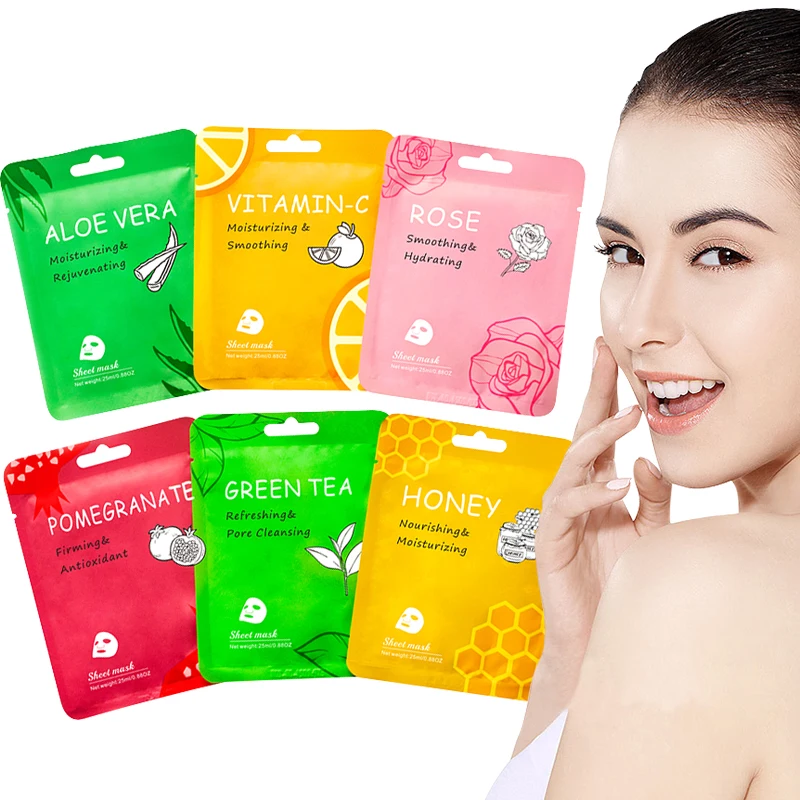 

Кожа CareNatural фрукты искусственные растения MaskOil Controlwhitening и Moisturizingdisposable MaskSkin уход за улучшение шероховатости осветление