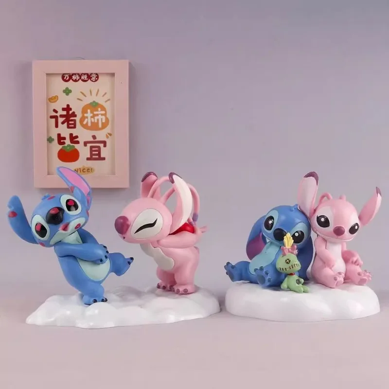 

Disney Anime Figures Stitch Toys Decoration Model Pvc Figure Stitch Model Boys Girls Cartoon Dolls Kid Collection Birthday Gifts