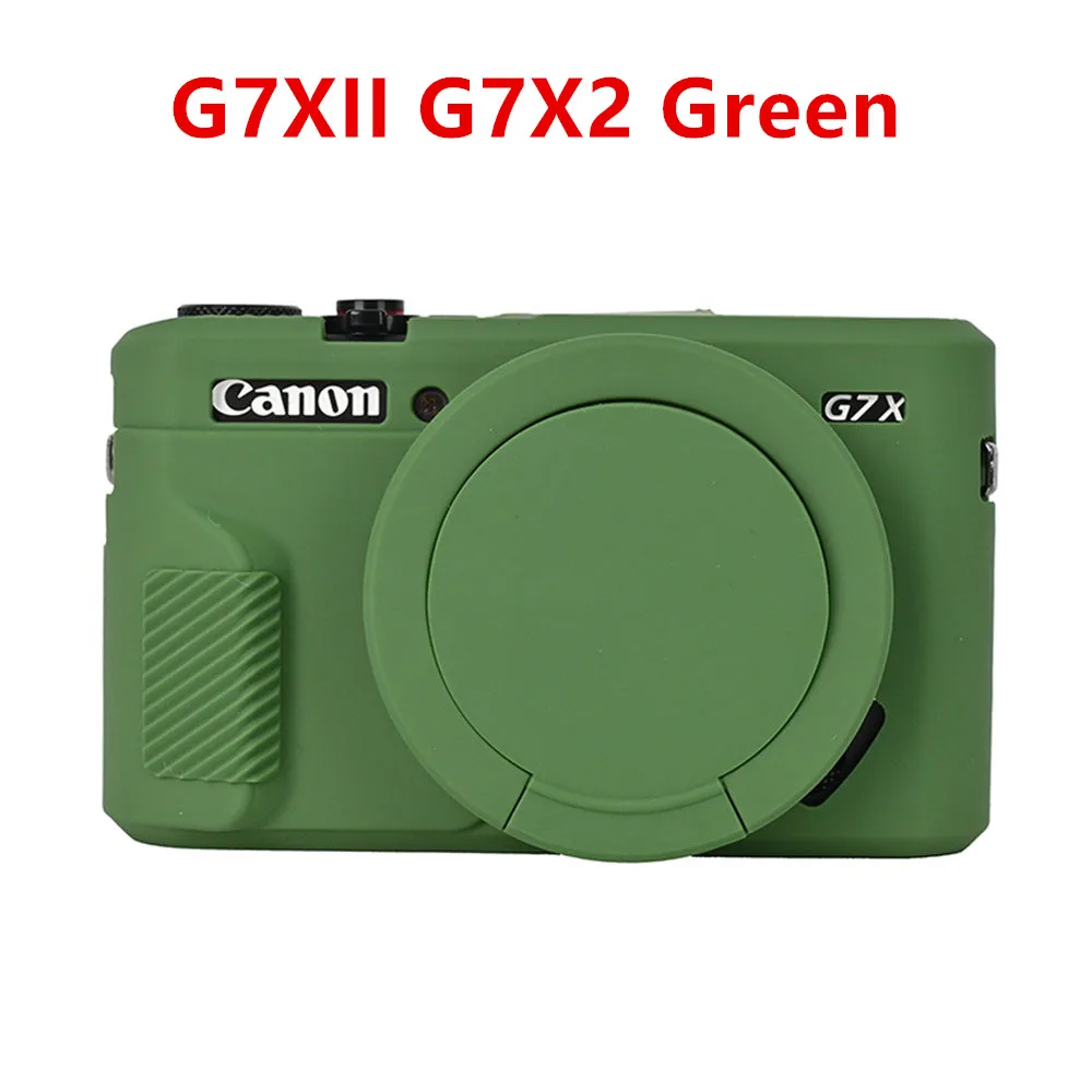 Soft Rubber Silicone Case for Canon PowerShot G7X Mark II III