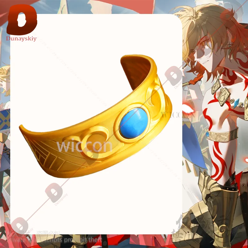 

Anime Honkai: Star Rail Cosplay Mydei Mydeimos Game Props Costume 3D Polylactic Acid Armband Accessories Roleplay платье