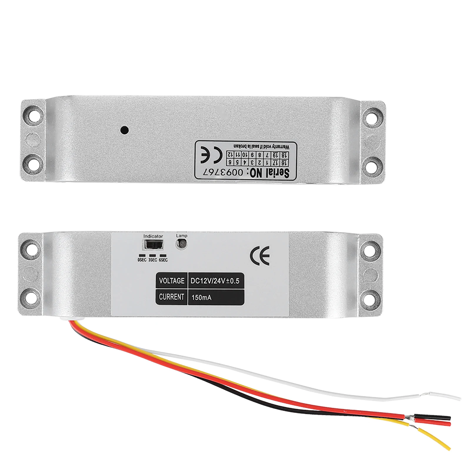 DC12V 1000KG ระบบล็อคประตูไฟฟ้าแบบแม่เหล็กเหนี่ยวนำ สำหรับควบคุมการเข้าออก