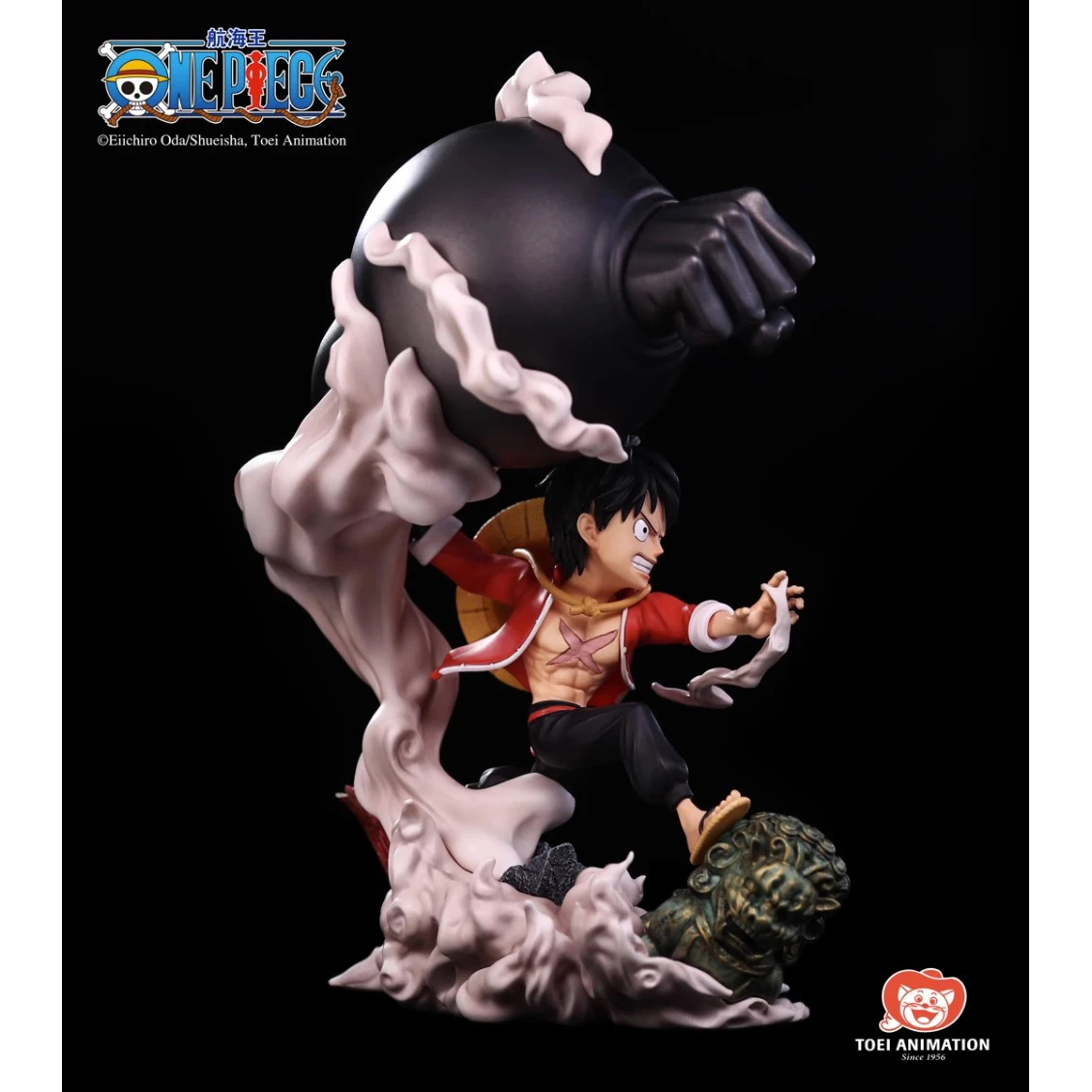 In Stock Original EPOCH Monkey D Luffy Nico Robin Usopp TOEI ANIMATION Anime Portrait Model Toy Collection Doll Gift