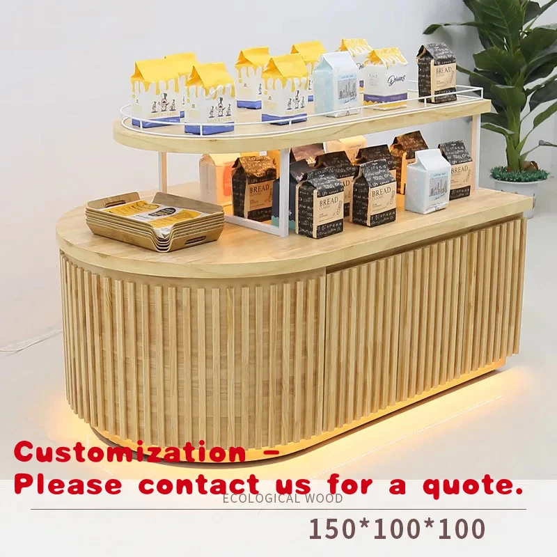 custom.Mushen Forest Custom and Stand Bread Bakery Cabinet Cake Showcase Pastry Display