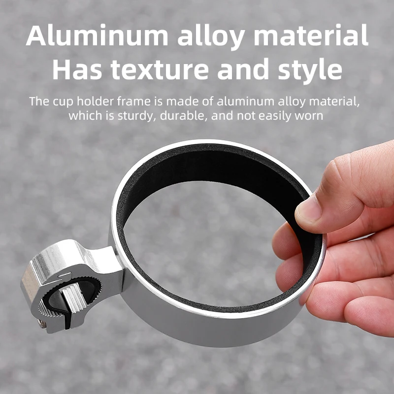 دراجة نارية كوب ماء ريترو دراجة سبائك الألومنيوم المشروبات فنجان القهوة حامل كأس متعدد الوظائف