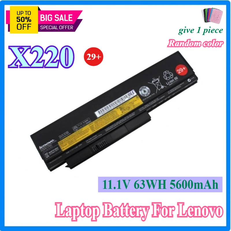 

X220 Laptop Battery for Lenovo Thinkpad X220I X220S 42T4899 42T4900 42T4942 42T4872 42T4865 42T4866