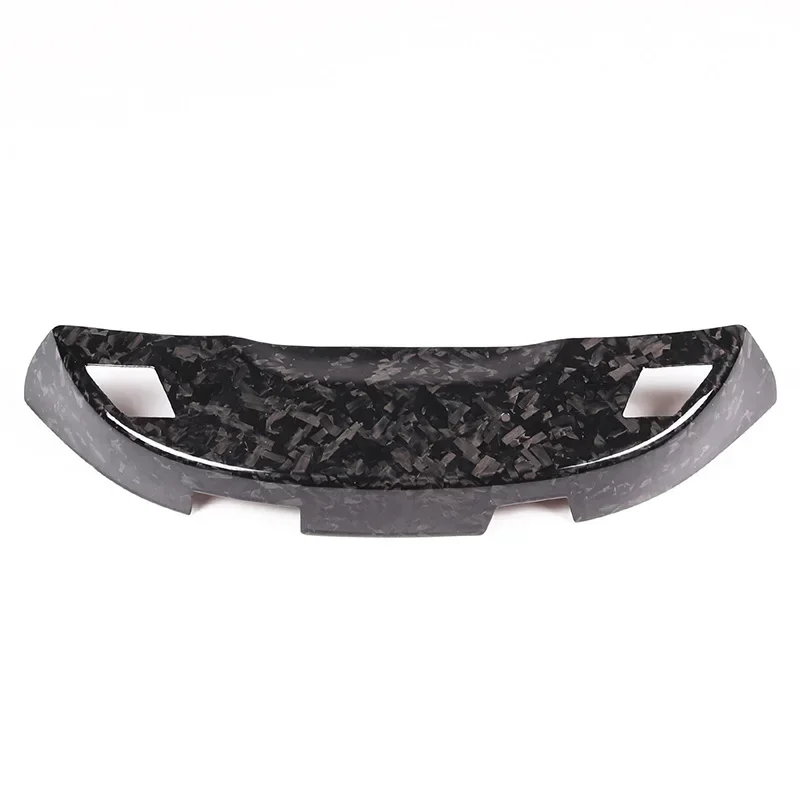For Chevrolet Corvette C7 2014-2019 Car Interior Rearview Mirror Base Shell Sticker Real Carbon Fiber Interior Accessories 1 Pcs