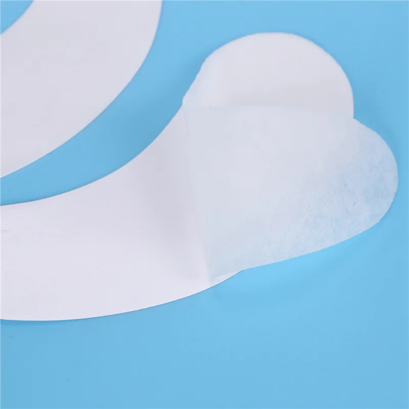 150 pares de almohadillas de Gel para protección ocular, parche de pelusa, extensión de pestañas individuales, máscara para ojos