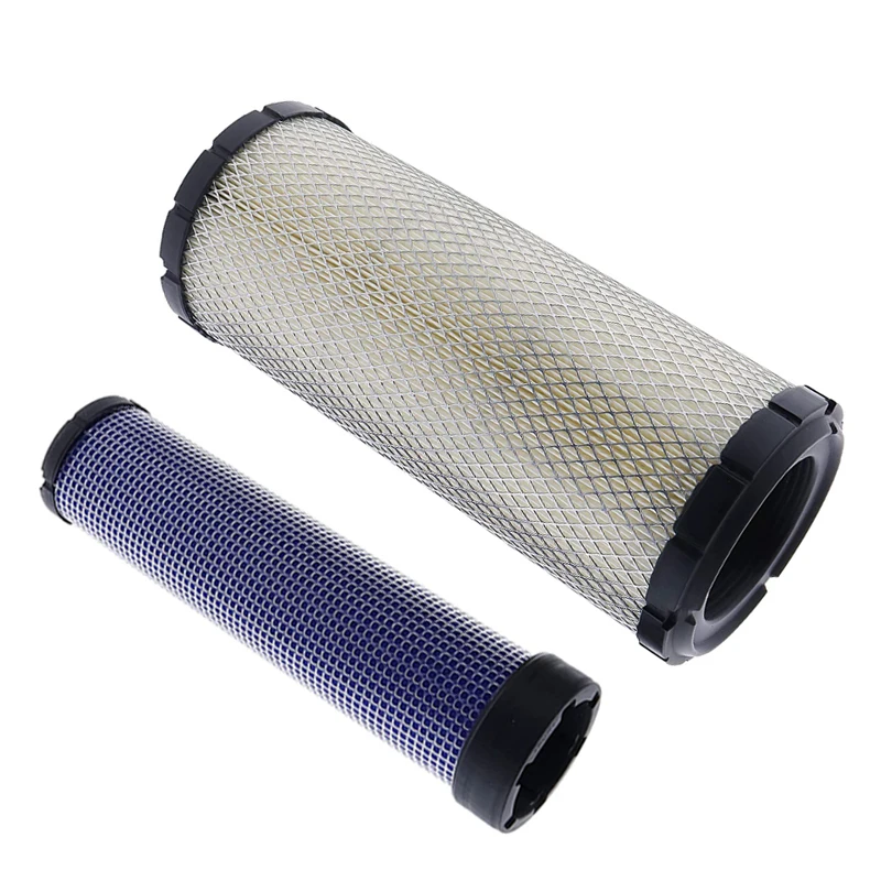 Outer Inner Air Filter Kit Fit for Bobcat Kubota Fleetguard Case 6666375 6666376