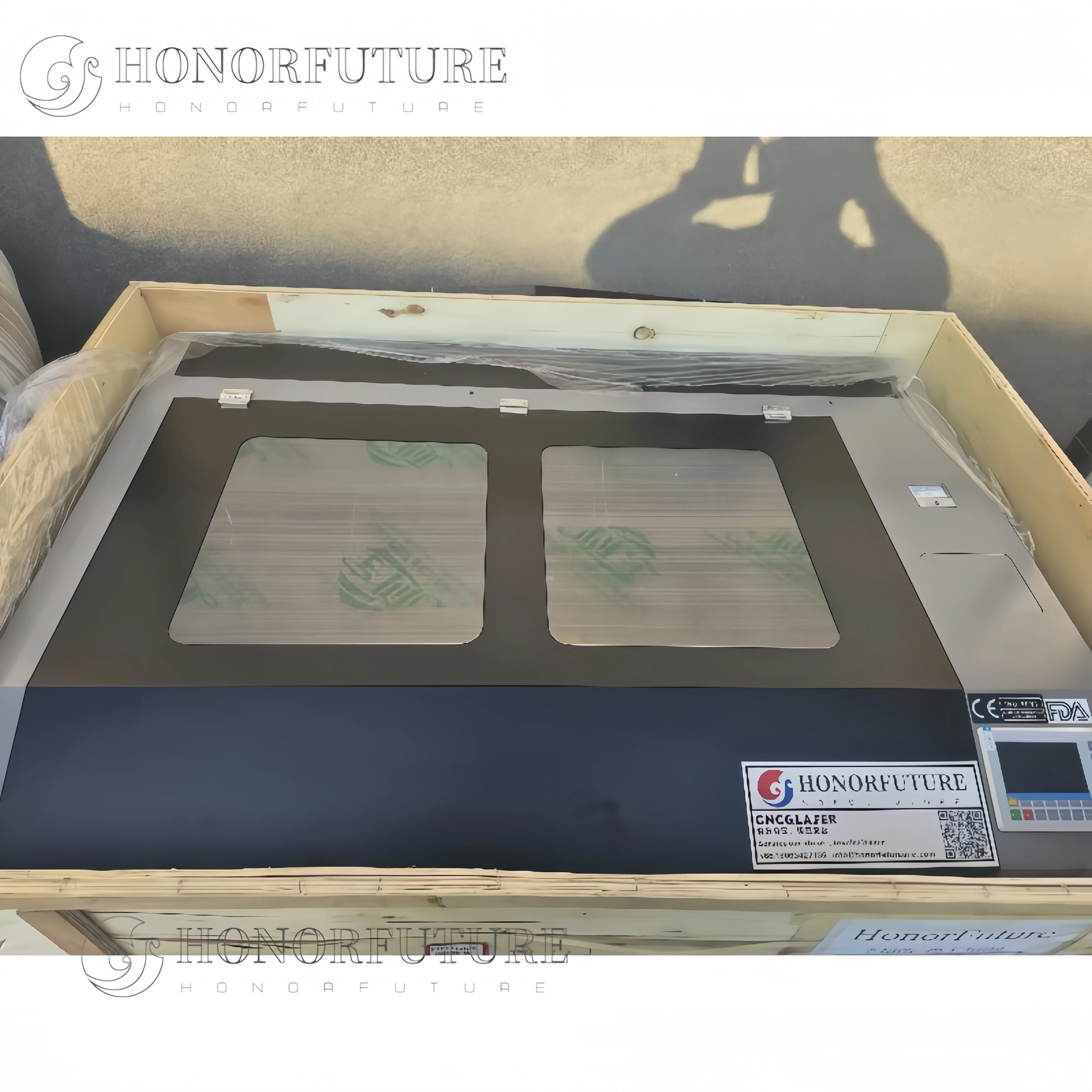 

High Precision 6090 Ruida System 60w 80w 100w 130w High Quality Glass Engraving Machine CO2 Laser for Wood Cutting and Engraving