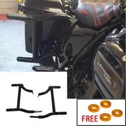 Motorcycle Club Style Saddlebag Guard Rail Guard&Washer Gasket for Harley Touring SG RG Special Electra Glide RK 2014-2023
