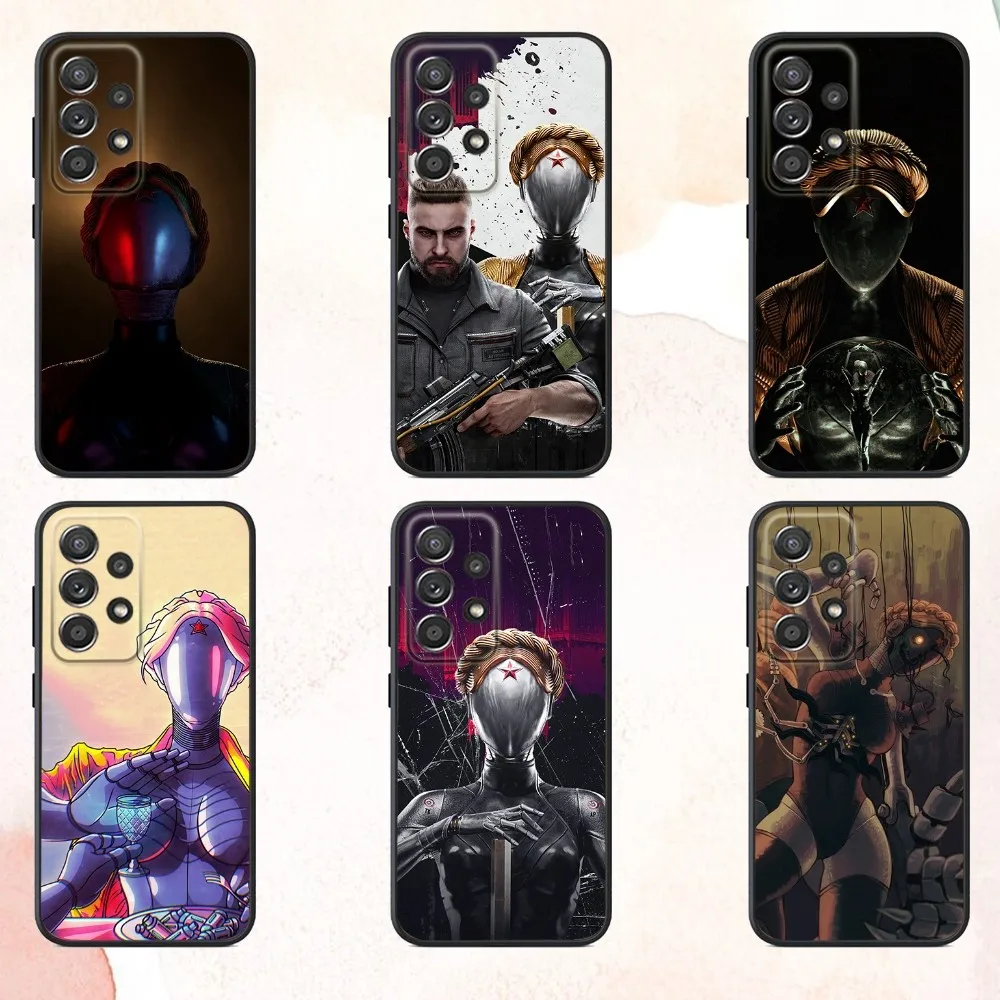 

Game Atomic Heart Phone Case For Samsung S25,S24,S21,S22,S23,S30,Ultra,S20,Plus,Fe,Lite,Note,10,9,5G Black Cover