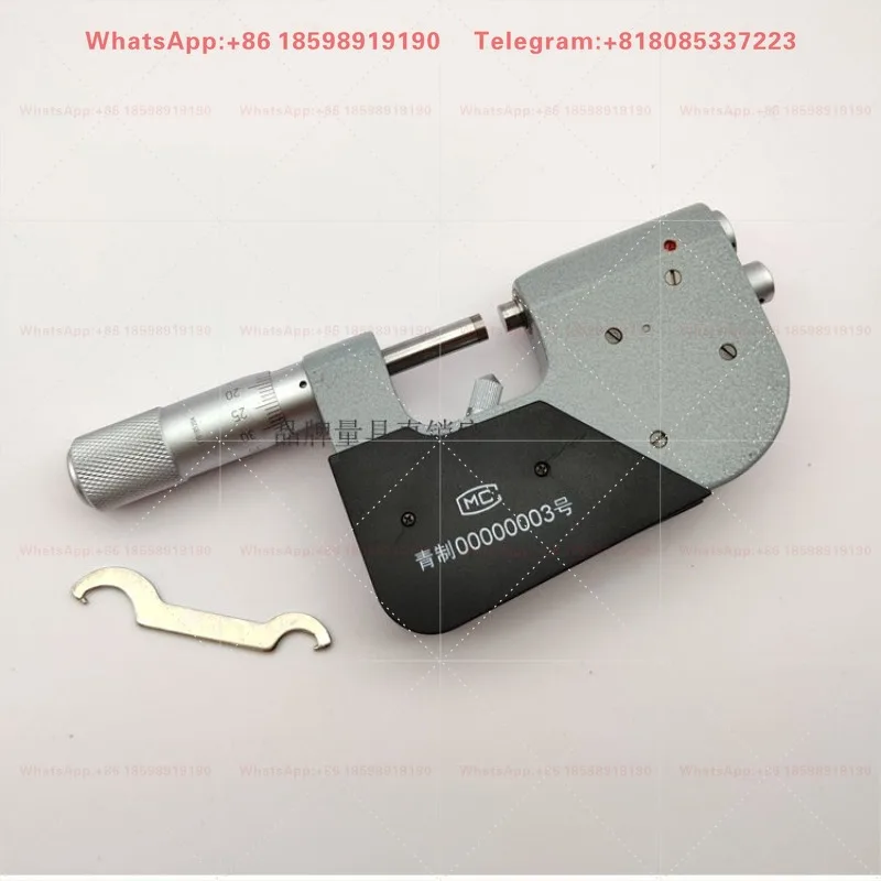 25-50mm High Precision Lever Outer Diameter Micrometer for Industrial Batch Part Measurement Special Gauge Replacement Spare