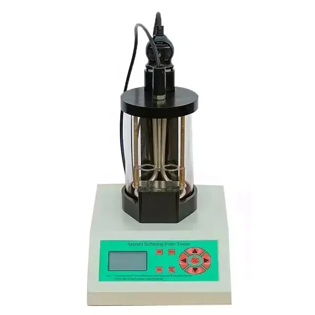 

Automatic Intelligent Asphalt Softening Point Tester ASTM D36 Bitumen Softening Point Testing Equipment