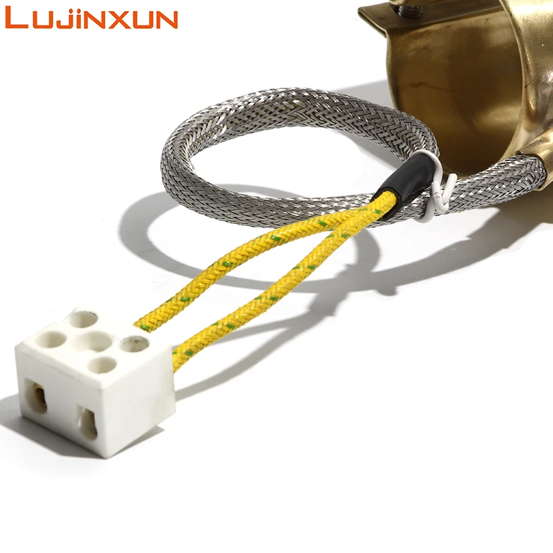 LUJINXUN النحاس التدفئة الدائري قالب الهواء الكهربائية الفرقة سخان ID25-50mm حقن صب آلة فوهة لفائف سخان 220 فولت 160-300 واط