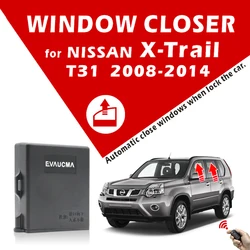 日産x-trail t31用の車のウィンドウが自動的に4つのドアウィンドウを閉じる,ドアと窓の閉じる,2008-2013