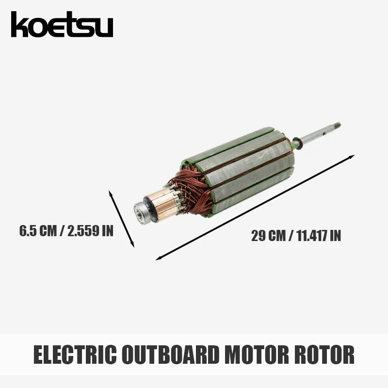 KOETSU Rotor - For SUNELEXE Minn Kota Electric Outboard Propulsion Engine (12V 26-86 LB)