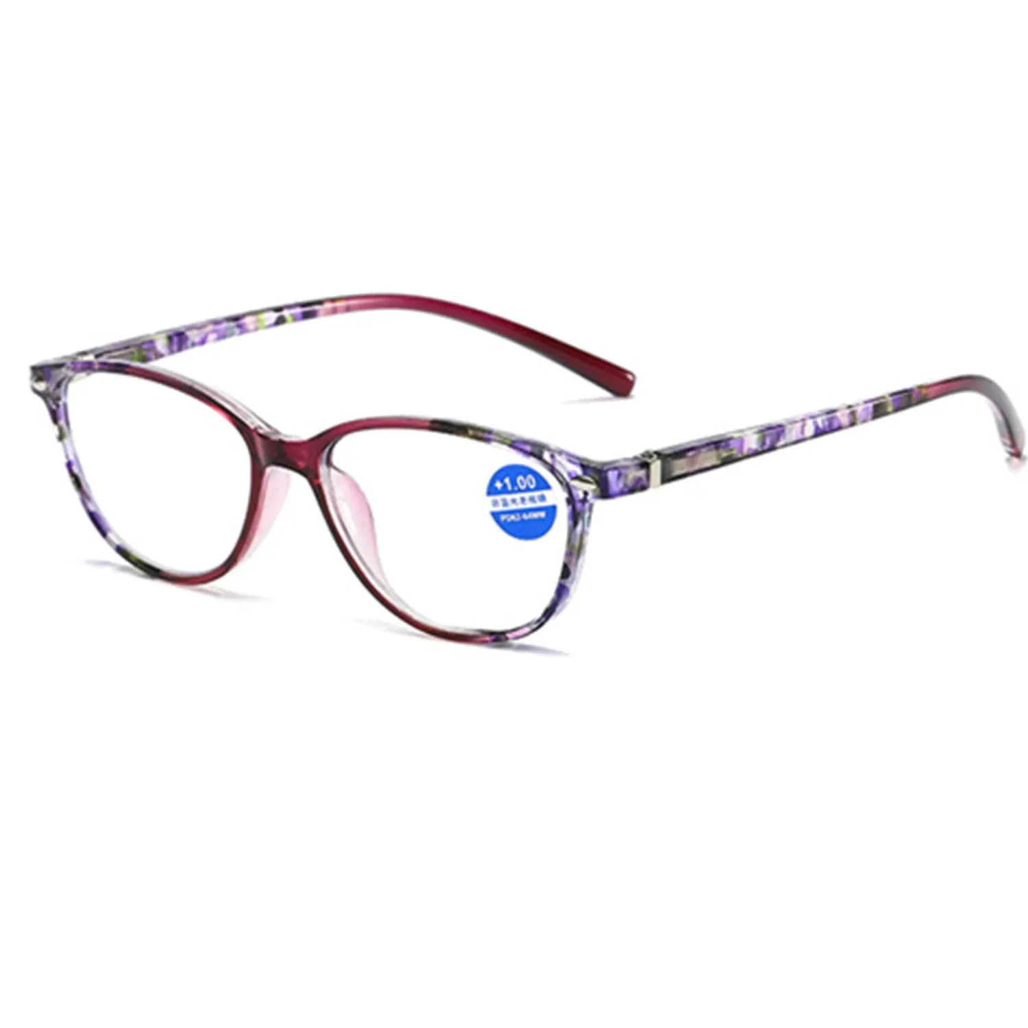 FOENIXSONG Reading Glasses for Women Men  Presbyopic +1.00 1.50 2.00 2.50 3.00 3.50 4.00 Retro Prescription Eyewear image 6