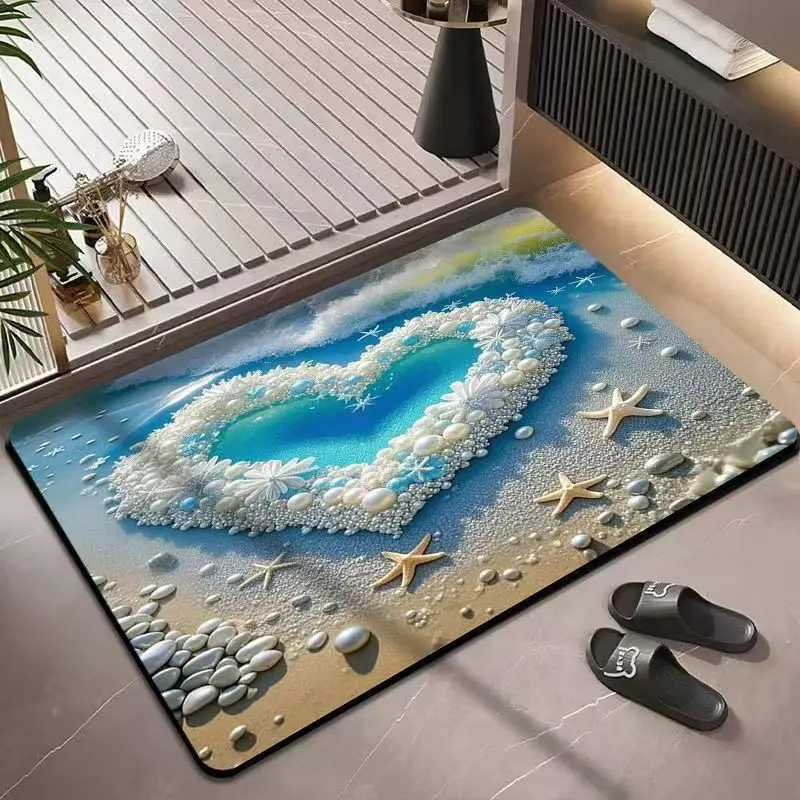 

Bathroom absorbent diatom mud toilet doormat toilet toilet floor mat toilet carpet
