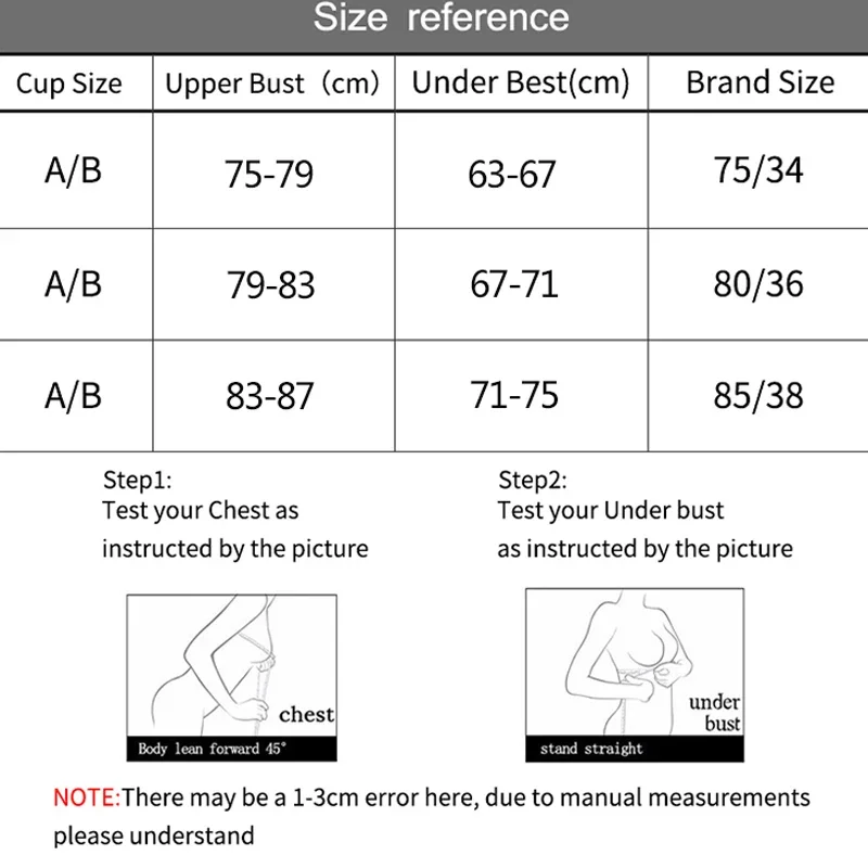 4Pcs Sexy Bras Push Up Seamless Underwear Women Solid Color Wireless Lingerie Female One-pieces Gather Brassiere Backless Bra