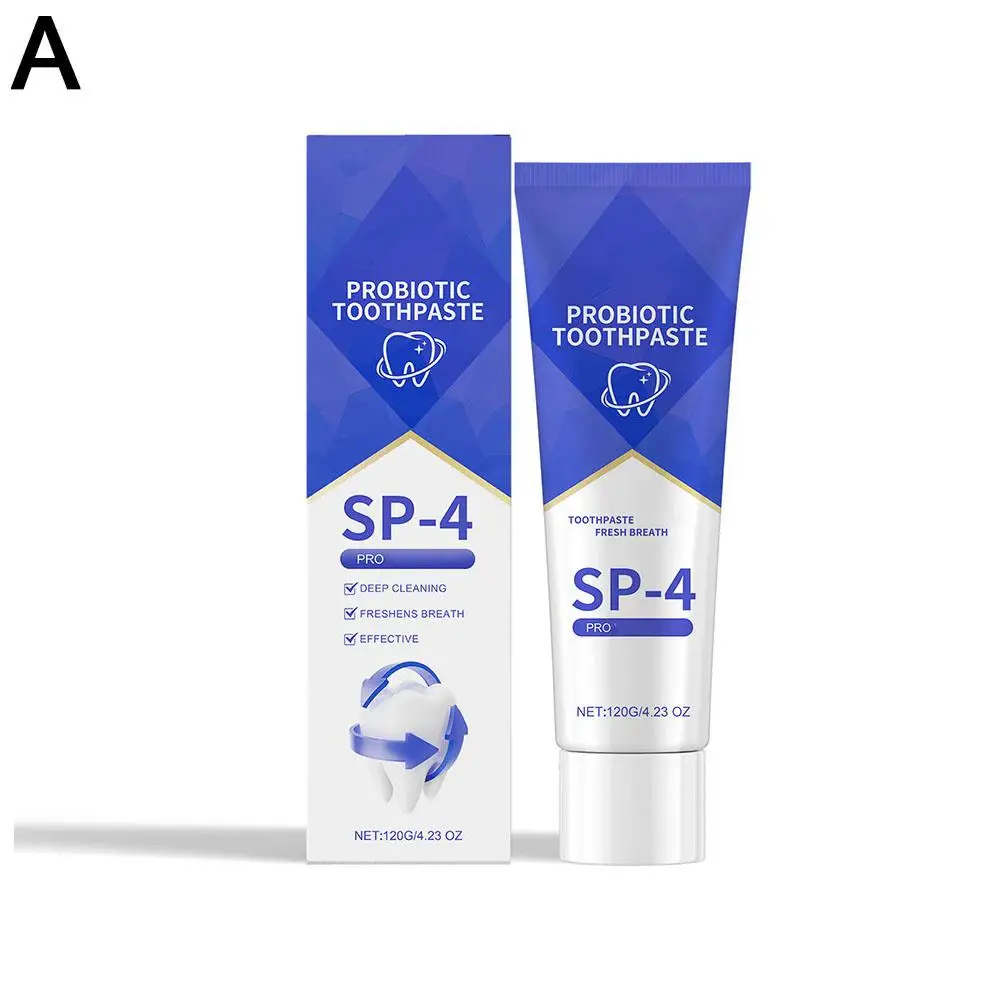 Sip-4 Dentifricio probiotico Schiarente Rimozione macchie Sp-6 Dentifricio Sp-7 Dentifricio probiotico Sbiancare l'alito Denti freschi J3T8